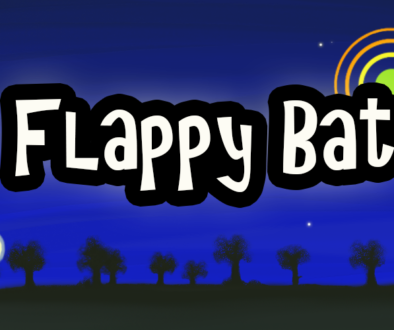 promo Flappy Bat new met bomen en maan en ring 2015